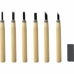 enquête 7 lames différentes Acier trempé Manche en bois description Ce jeu de 7 couteaux constitue l'équipement de base idéal ...