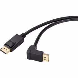 Renkforce SP-9163724, 0,5 m, DisplayPort, DisplayPort, Mâle, Mâle, 3840 x 2160 pixels