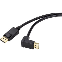 Renkforce SP-9163732 câble DisplayPort 1,5 m Noir