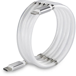 Renkforce TO-6886782 câble de téléphone portable Blanc 2 m USB C Lightning