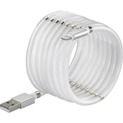 Renkforce TO-6897012 câble Lightning 1 m Blanc