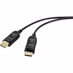Renkforce RF-4598012, 50 m, DisplayPort, DisplayPort, Mâle, Mâle, 7680 x 4320 pixels