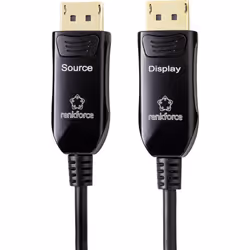 Renkforce RF-4598018 câble DisplayPort 15 m Noir
