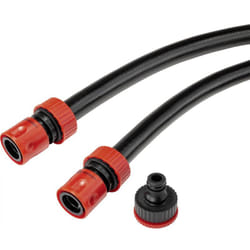 Toolcraft - TO-6897033 13 mm 1/2 pouce 1 pc(s) noir Tuyau d'arrosage 2 m A007992