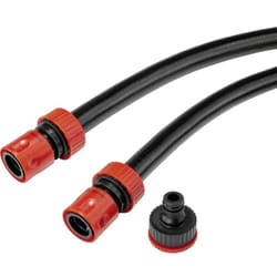 Toolcraft - TO-6897042 13 mm 1/2 pouce 1 pc(s) noir Tuyau d'arrosage 40 m