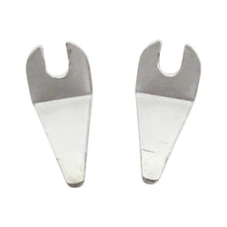 TOOLCRAFT Panne de fer à souder plat Taille de la panne 3 mm Longueur de la panne 15 mm Contenu 1 paire(s) A007522