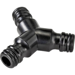 TOOLCRAFT 2302360 plastique Raccord de tuyau en Y Ø 13 mm (1/2") Y752872