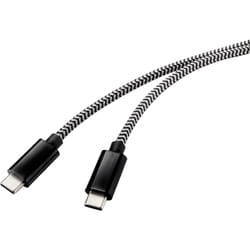 Renkforce RF-4598416 câble USB 0,5 m USB 2.0 USB C Noir