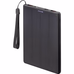 Informations techniques Capacité (mAh, Ah) : 10000 mAh Couleur : noir Courant de charge (max.) : 3000 mA Courant de sortie US ...