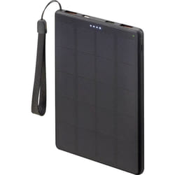 Batterie externe solaire Voltcraft SL-100VC 10000 mAh Power Delivery LiPo noir