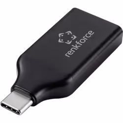 Renkforce RF-4604246, DisplayPort, USB Type-C, Femelle, Mâle, Droit, Droit