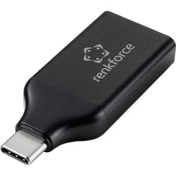Renkforce RF-4604246 câble vidéo et adaptateur DisplayPort USB Type-C Noir