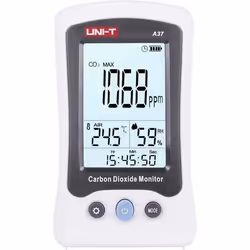 Appareil de mesure - Uni-T - A37 - Mesure mobile du CO2 en intérieur - Compact - Electrique