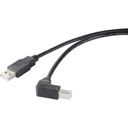 Renkforce RF-4613068 câble USB 0,5 m USB 2.0 USB A USB B Noir