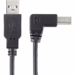 Renkforce RF-4613068 câble USB 0,5 m USB 2.0 USB A USB B Noir