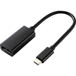 Renkforce RF-4613070 câble vidéo et adaptateur 0,14 m DisplayPort USB Type-C Noir