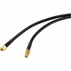 SpeaKa Professional SP-9226164, 5 m, RG-58/U, RP-SMA, RP-SMA, Noir