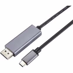 Renkforce RF-4630696 câble vidéo et adaptateur 1 m DisplayPort USB Type-C Noir