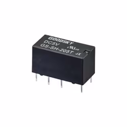 GoodSky GS-SH-205T Relais pour circuits imprimés 5 V/DC 2 A 2 inverseurs (RT) 1 pc(s) Tube
