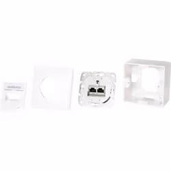 Renkforce RF-4697900 prise de courant RJ-45 Blanc