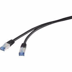 Renkforce RF-4673686, 1 m, Cat6a, S/FTP (S-STP), RJ-45, RJ-45
