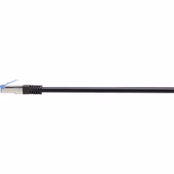 Renkforce RF-4673686 câble de réseau Noir 1 m Cat6a S/FTP (S-STP)