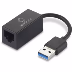 Renkforce RF-4708614, Avec fil, USB, Ethernet, 1000 Mbit/s