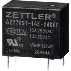 AZ7709T-1AE-24DEF Relais de puissance 24 v/dc 10 a 1 pc(s) Y100982 - Zettler Electronics