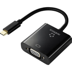 Renkforce RF-4679564 câble vidéo et adaptateur 0,1 m USB Type-C VGA (D-Sub) Noir