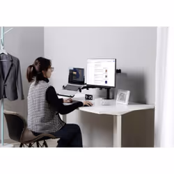 SpeaKa Pro SP-MM-302 Laptop et bras pour écran Noir 15.6" - Vue supplémentaire 10