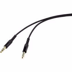 Renkforce RF-4712228, 3,5mm, Mâle, 3,5mm, Mâle, 1,5 m, Noir