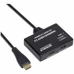 SpeaKa Professional SP-9443508 répartiteur vidéo HDMI 2x HDMI - Vue supplémentaire 6