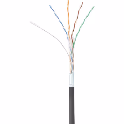 Renkforce RF-4732884 câble de réseau Noir 5 m Cat5e F/UTP (FTP)