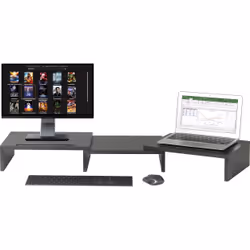 SpeaKa Professional SP-9472624 support d'écran plat pour bureau 32" Noir