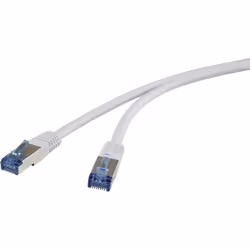 Renkforce RF-4737368, 1 m, Cat6a, S/FTP (S-STP), RJ-45, RJ-45