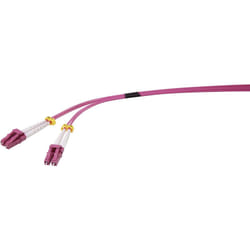 Renkforce RF-4738838 câble de fibre optique 2 m LC OM4 Violet