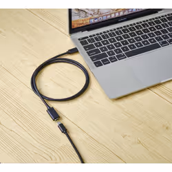 Renkforce RF-4755222 câble USB 2 m USB 3.2 Gen 2 (3.1 Gen 2) USB C Noir