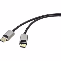 SpeaKa Professional SP-9510452, 3 m, DisplayPort, DisplayPort, Mâle, Mâle, 7680 x 4320 pixels