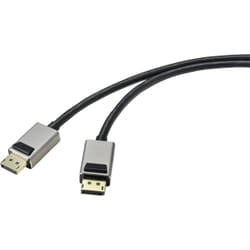 SpeaKa Professional SP-9510452 câble DisplayPort 3 m Noir