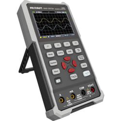 Voltcraft - Oscilloscope manuel DSO-2072H 70 MHz 2 canaux 250 Méch/s 8 kpts 8 bits appareil manuel, générateur de fonctio