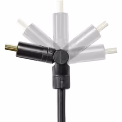 SpeaKa Professional SP-9510012 câble HDMI 2 m HDMI Type A (Standard) Noir