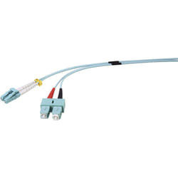 Renkforce RF-4755212 câble de fibre optique 1 m LC SC OM3 Turquoise