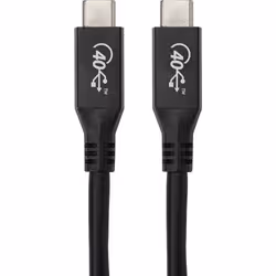 Renkforce RF-4870098 câble USB 0,8 m USB4 Gen 2x2 USB C Noir