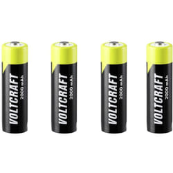 VOLTCRAFT Endurance Pile rechargeable LR6 (AA) NiMH 2000 mAh 1.2 V 4 pc(s)