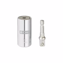 Jeu de douilles universelles, adapté pour la norme ¼ à ¾, métrique 7 mm à 19 mm : écrous, boulons et vis. Design en forme de  ...