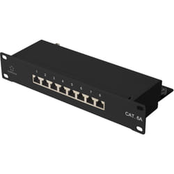 Renkforce - RF-4870828 8 ports Panneau de brassage 254 mm (10') cat 6a 1 uh équipé W231912