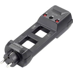 Voltcraft - DMA-1L 16 Prise adaptateur - gris foncé