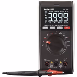 Informations techniques Affichage (nombre de points) : 4000 Alimentation en tension (détails) : 1x pile 6LR61 9V Catégorie de ...