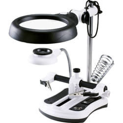 Toolcraft - Lampe loupe led TO-7427316 Grossissement: 2.5 x, 5 x, 6 x, 10 x