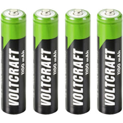 Pile rechargeable LR3 (aaa) Voltcraft HR03 NiMH 1100 mAh 1.2 v 4 pc(s) W811162